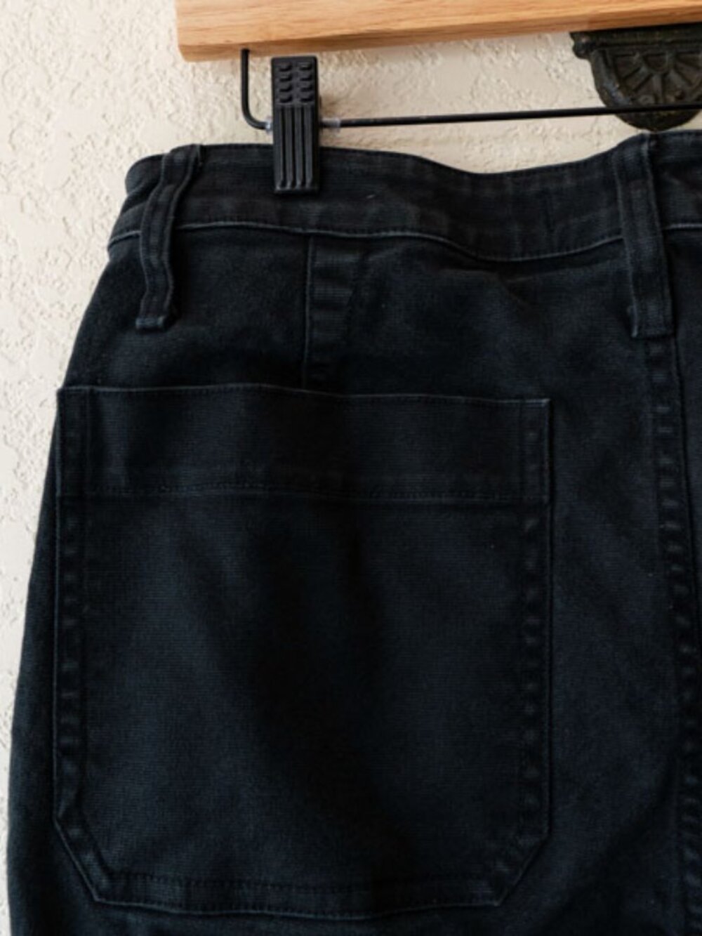 Madewell Black Wide Leg Cropped Jeans Womens 31 High Rise Crop Denim Pants - Picture 9 of 14